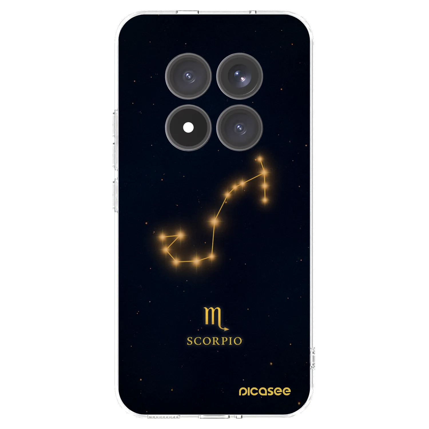 Picasee silikonowe przeźroczyste etui na Xiaomi Redmi Note 15 Pro+ - SCORPIO