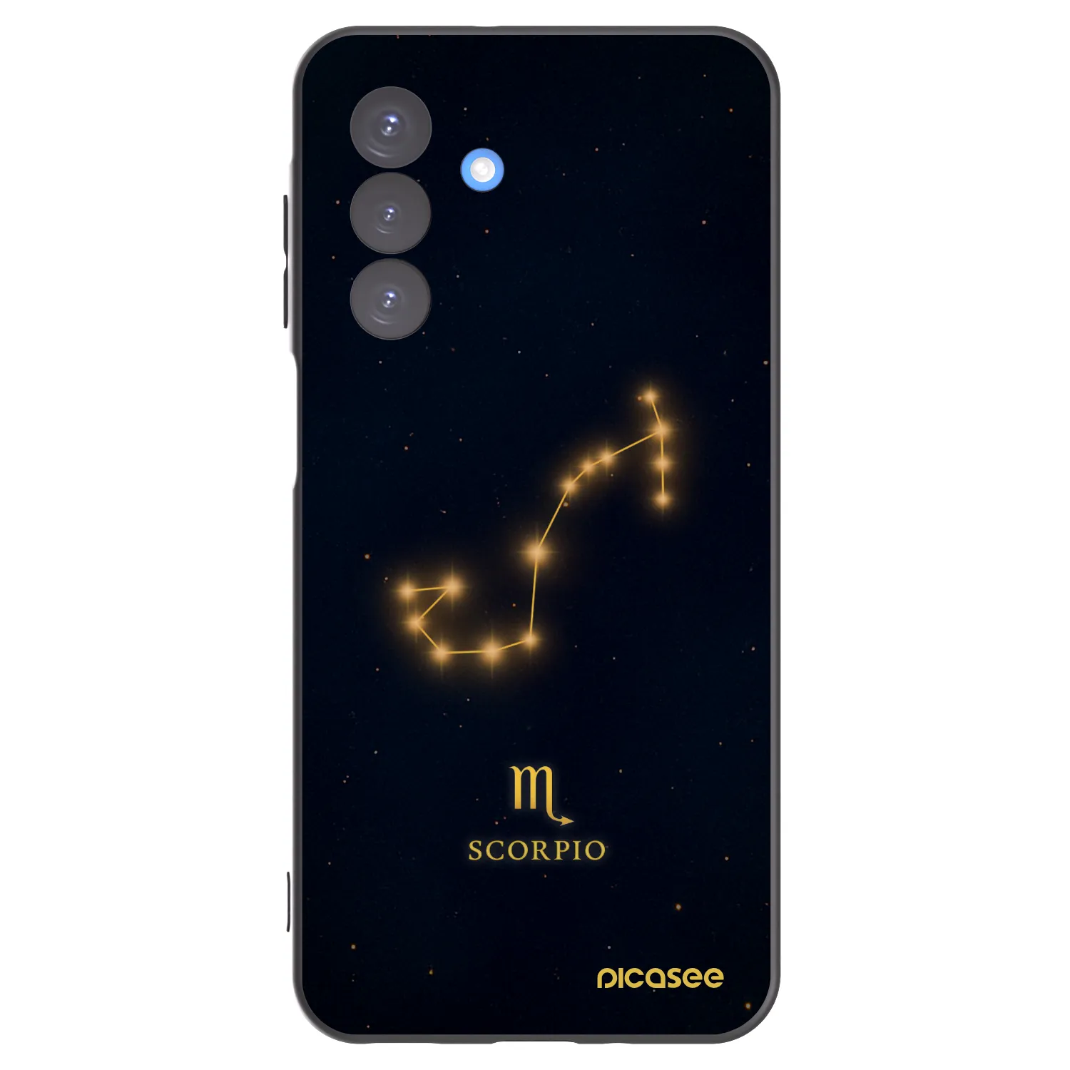 Picasee silikonowe czarne etui na Samsung Galaxy A17 5G - SCORPIO