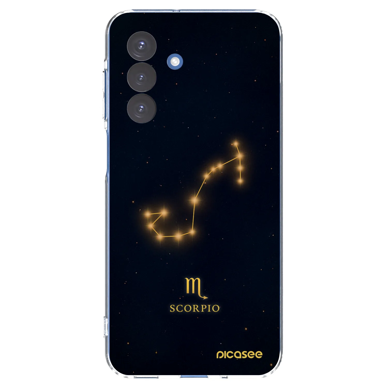 Picasee silikonowe przeźroczyste etui na Samsung Galaxy A17 5G - SCORPIO