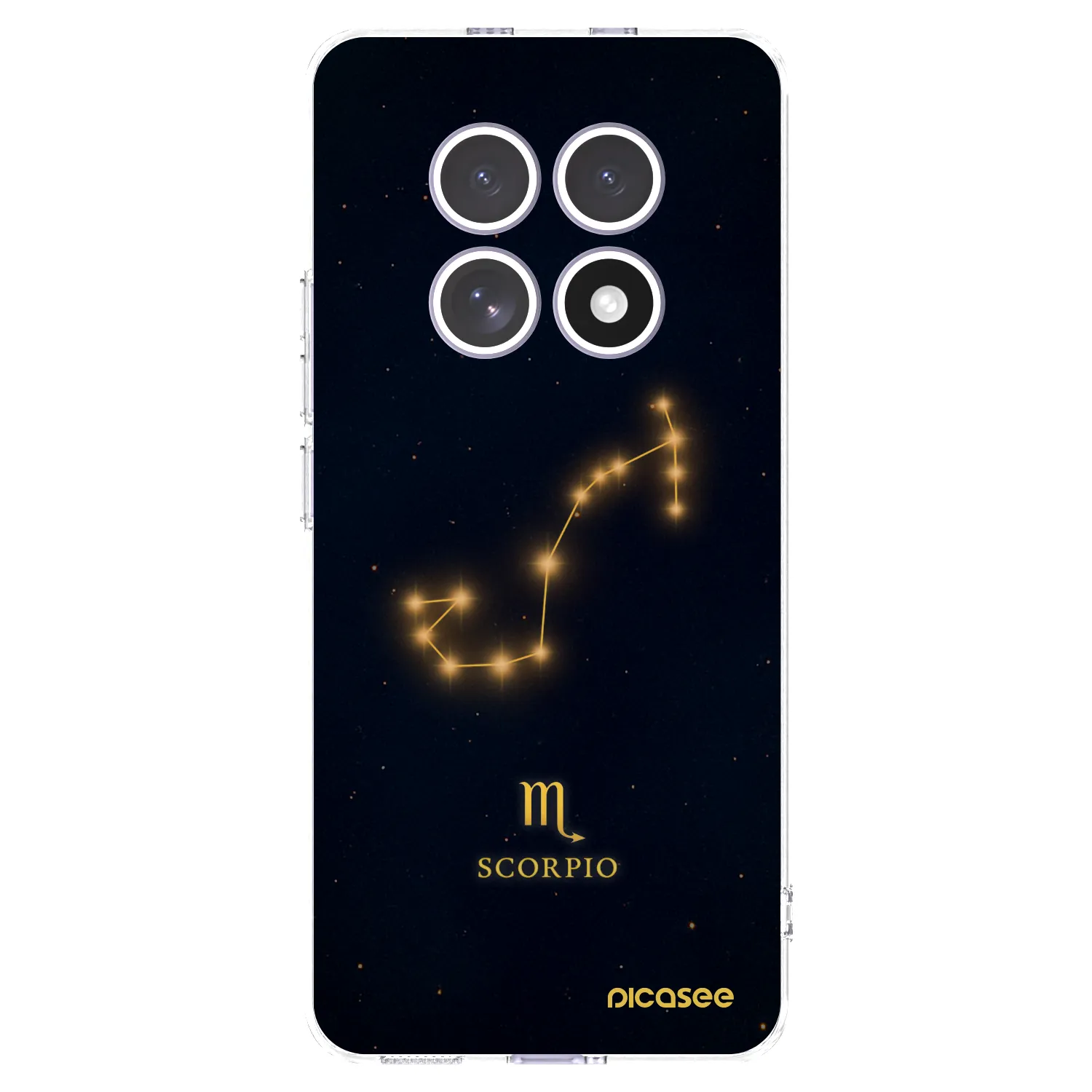Picasee silikonowe przeźroczyste etui na Xiaomi Redmi Note 15 - SCORPIO