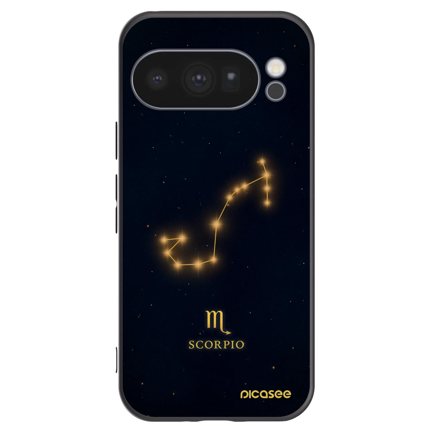 Picasee silikonowe czarne etui na Google Pixel 10 Pro - SCORPIO