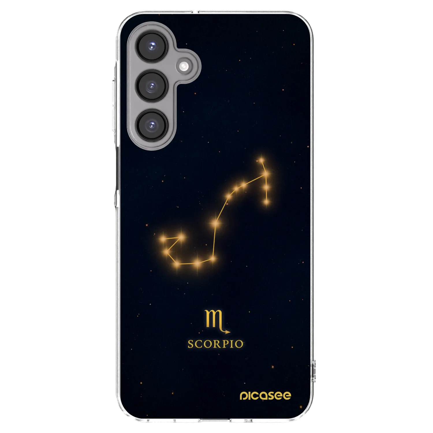 Picasee silikonowe przeźroczyste etui na Samsung Galaxy A16 4G - SCORPIO