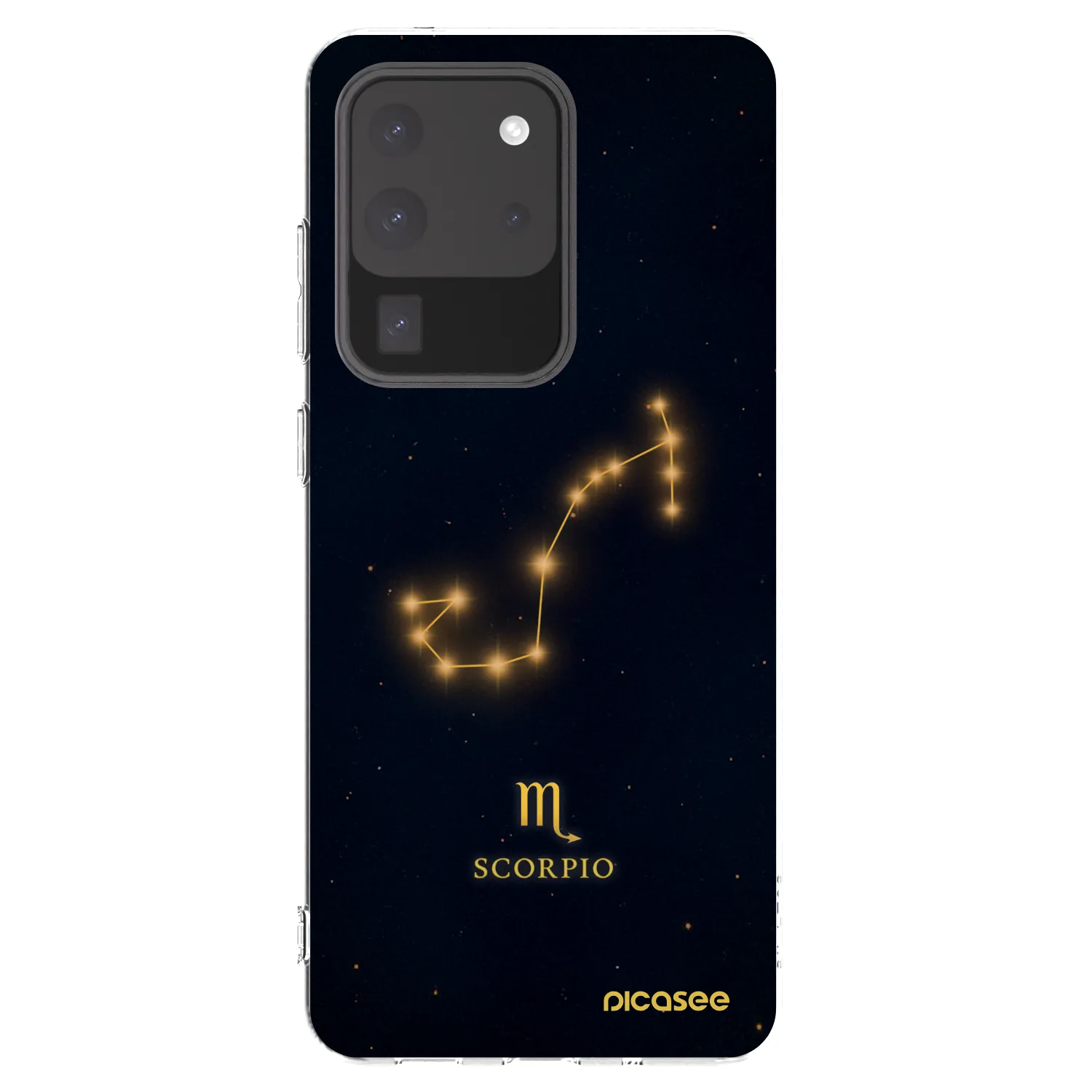 Picasee silikonowe przeźroczyste etui na Samsung Galaxy S20 Ultra 5G G988F - SCORPIO