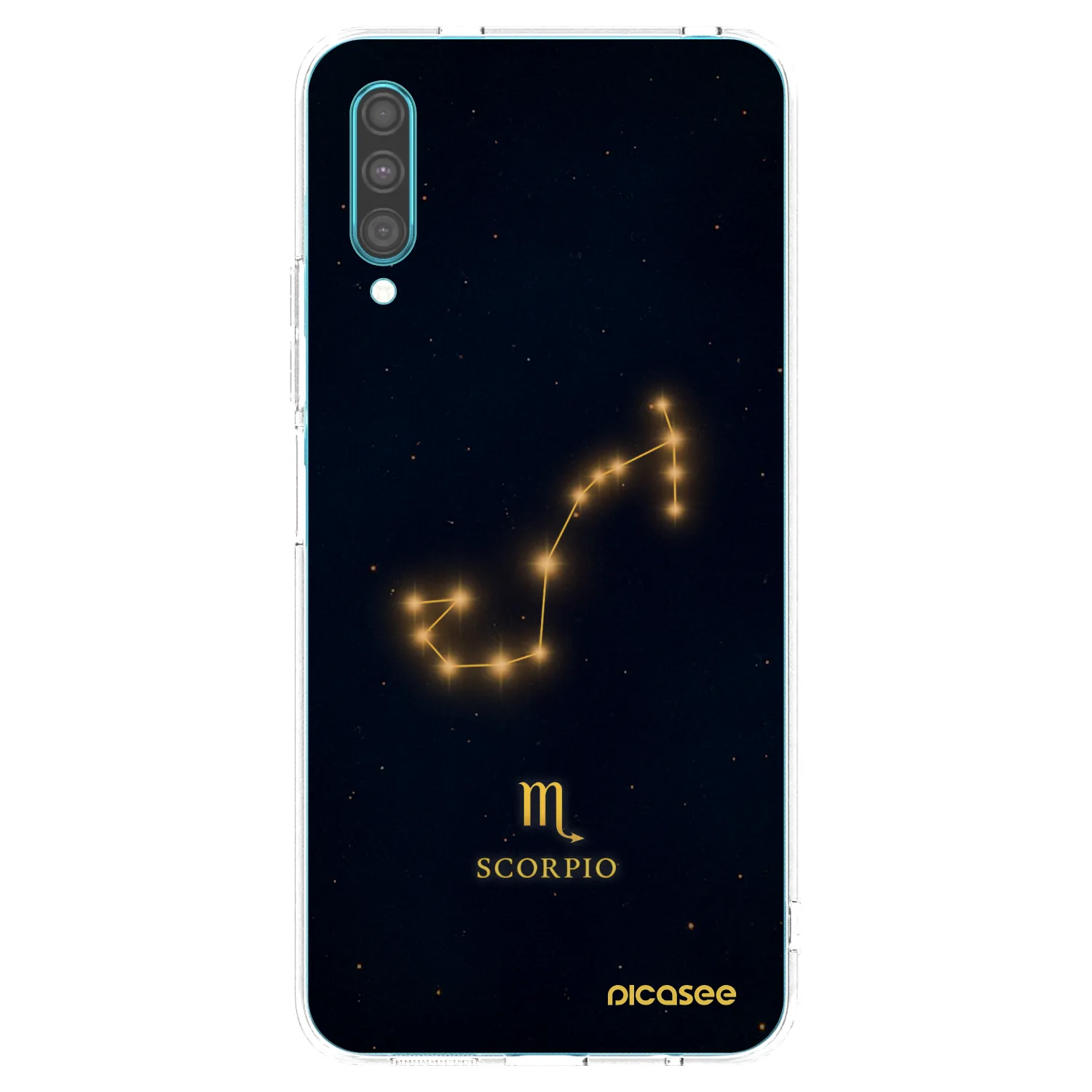 Picasee silikonowe przeźroczyste etui na Samsung Galaxy A30s A307F - SCORPIO