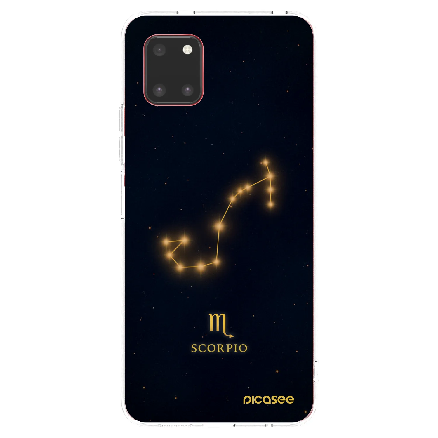 Picasee silikonowe przeźroczyste etui na Samsung Galaxy Note 10 Lite N770F - SCORPIO