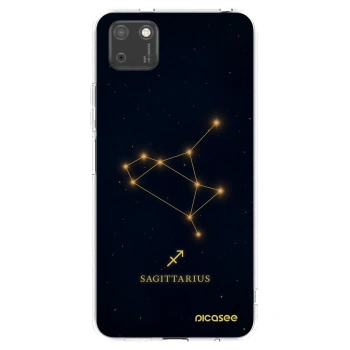 Picasee silikonowe przeźroczyste etui na Huawei Y5P - SAGITTARIUS