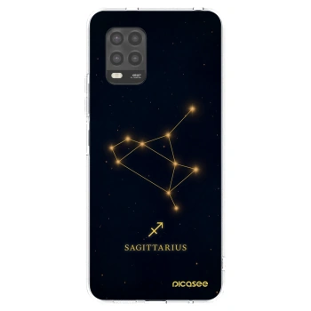 Picasee silikonowe przeźroczyste etui na Xiaomi Mi 10 Lite - SAGITTARIUS