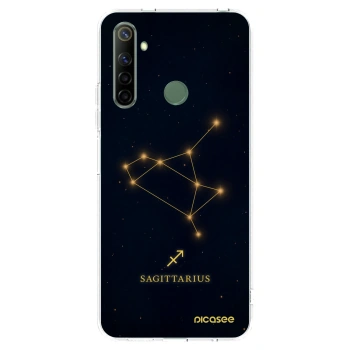 Picasee silikonowe przeźroczyste etui na Realme 6i - SAGITTARIUS