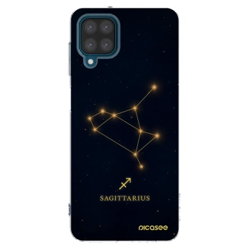 Picasee silikonowe przeźroczyste etui na Samsung Galaxy A12 A125F - SAGITTARIUS