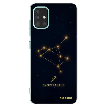 Picasee silikonowe przeźroczyste etui na Samsung Galaxy M31s - SAGITTARIUS