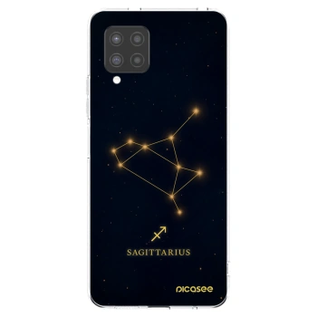 Picasee silikonowe przeźroczyste etui na Samsung Galaxy A42 A426B - SAGITTARIUS