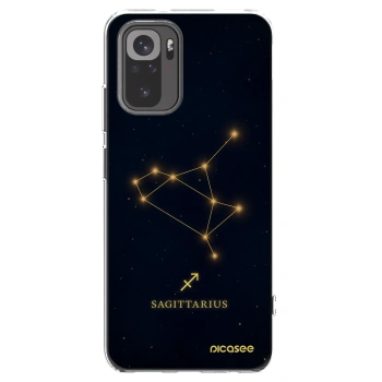 Picasee silikonowe przeźroczyste etui na Xiaomi Redmi Note 10S - SAGITTARIUS