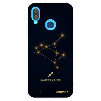 Picasee silikonowe przeźroczyste etui na Huawei P20 Lite - SAGITTARIUS