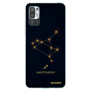 Picasee silikonowe przeźroczyste etui na Xiaomi Redmi Note 10 5G - SAGITTARIUS