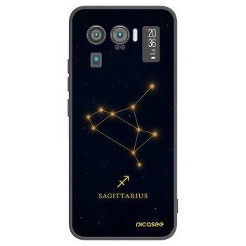 Picasee silikonowe czarne etui na Xiaomi Mi 11 Ultra - SAGITTARIUS