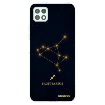 Picasee silikonowe przeźroczyste etui na Samsung Galaxy A22 A226B 5G - SAGITTARIUS