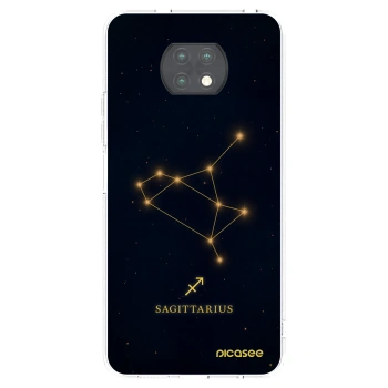 Picasee silikonowe przeźroczyste etui na Xiaomi Redmi Note 9T - SAGITTARIUS
