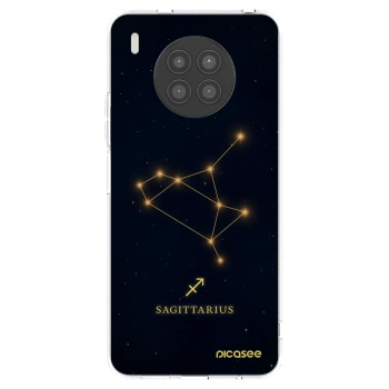 Picasee silikonowe przeźroczyste etui na Huawei Nova 8i - SAGITTARIUS