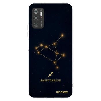 Picasee silikonowe przeźroczyste etui na Xiaomi Poco M3 Pro 5G - SAGITTARIUS