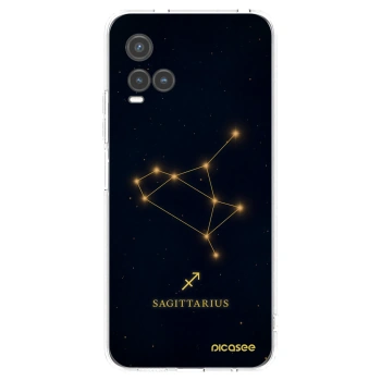Picasee silikonowe przeźroczyste etui na Vivo Y33s - SAGITTARIUS