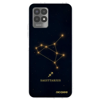Picasee silikonowe przeźroczyste etui na Realme 8i - SAGITTARIUS