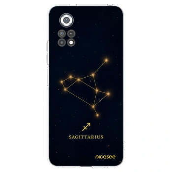 Picasee silikonowe przeźroczyste etui na Xiaomi Poco X4 Pro 5G - SAGITTARIUS
