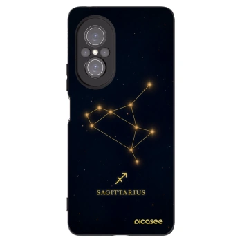 Picasee silikonowe czarne etui na Huawei Nova 9 SE - SAGITTARIUS
