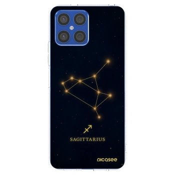 Picasee silikonowe przeźroczyste etui na Honor X8 4G - SAGITTARIUS