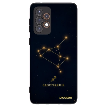 Picasee silikonowe czarne etui na Samsung Galaxy A33 5G A336 - SAGITTARIUS