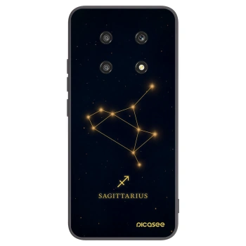 Picasee silikonowe czarne etui na Honor Magic4 Lite 5G - SAGITTARIUS