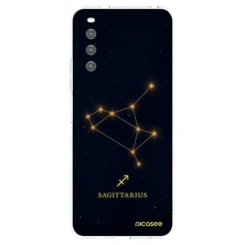 Picasee silikonowe przeźroczyste etui na Sony Xperia 10 IV 5G - SAGITTARIUS
