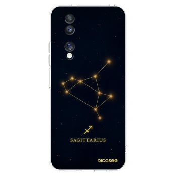 Picasee silikonowe przeźroczyste etui na Honor 70 - SAGITTARIUS