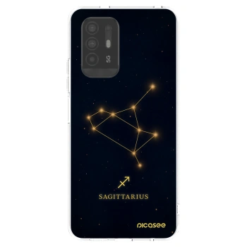 Picasee silikonowe przeźroczyste etui na OPPO A94 5G - SAGITTARIUS