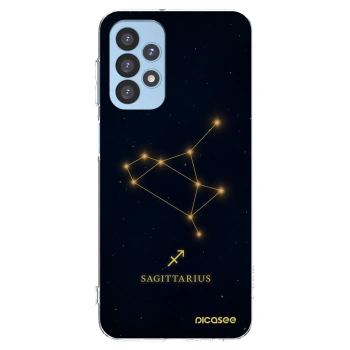 Picasee silikonowe przeźroczyste etui na Samsung Galaxy A23 A235F 4G - SAGITTARIUS