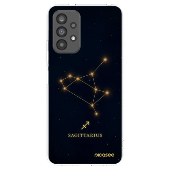 Picasee silikonowe przeźroczyste etui na Samsung Galaxy A73 5G - SAGITTARIUS