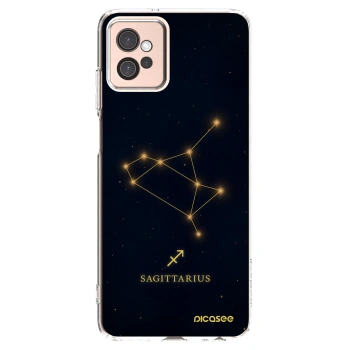 Picasee silikonowe przeźroczyste etui na Motorola Moto G32 - SAGITTARIUS