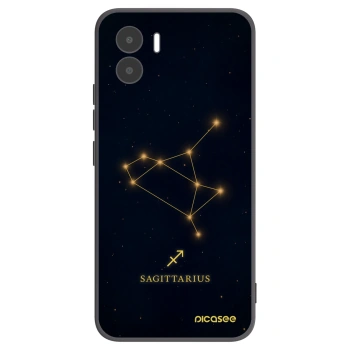 Picasee silikonowe czarne etui na Xiaomi Redmi A1 - SAGITTARIUS