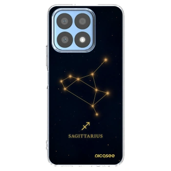 Picasee silikonowe przeźroczyste etui na Honor X8a - SAGITTARIUS
