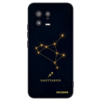Picasee silikonowe czarne etui na Xiaomi 13 - SAGITTARIUS