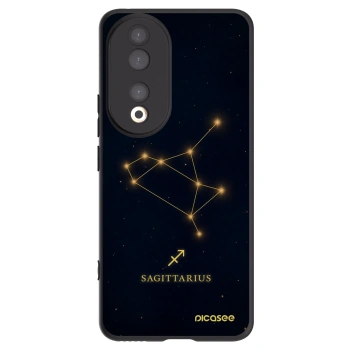 Picasee silikonowe czarne etui na Honor 90 5G - SAGITTARIUS