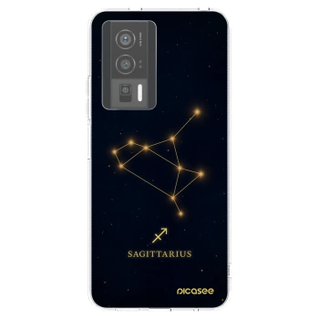 Picasee silikonowe przeźroczyste etui na Xiaomi Poco F5 Pro 5G - SAGITTARIUS