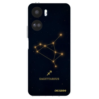 Picasee silikonowe przeźroczyste etui na Honor 90 Lite 5G - SAGITTARIUS