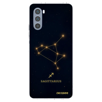 Picasee silikonowe przeźroczyste etui na Motorola Moto G62 - SAGITTARIUS