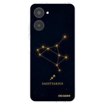 Picasee silikonowe przeźroczyste etui na Realme 10 4G - SAGITTARIUS