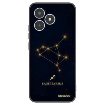 Picasee silikonowe czarne etui na Realme C53 - SAGITTARIUS