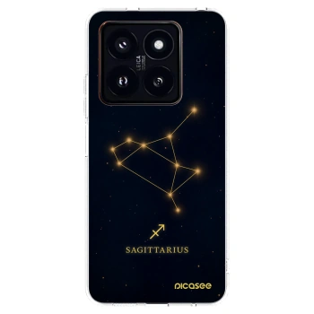 Picasee silikonowe przeźroczyste etui na Xiaomi 14 Pro - SAGITTARIUS