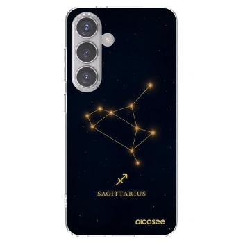 Picasee silikonowe przeźroczyste etui na Samsung Galaxy S24 S921B 5G - SAGITTARIUS