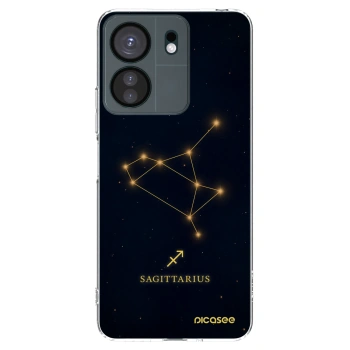 Picasee silikonowe przeźroczyste etui na Xiaomi Redmi 13C 4G - SAGITTARIUS