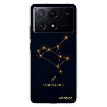Picasee silikonowe przeźroczyste etui na Xiaomi Poco X6 Pro - SAGITTARIUS