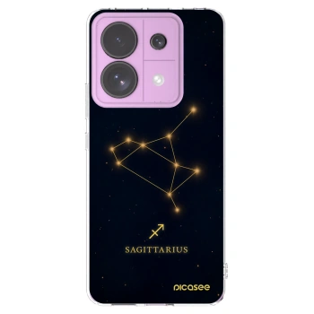 Picasee silikonowe przeźroczyste etui na Xiaomi Redmi Note 13 Pro 5G - SAGITTARIUS